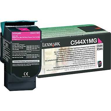 Lexmark C544 C546 X544 X546 X548 Extra High Yield Magenta Return